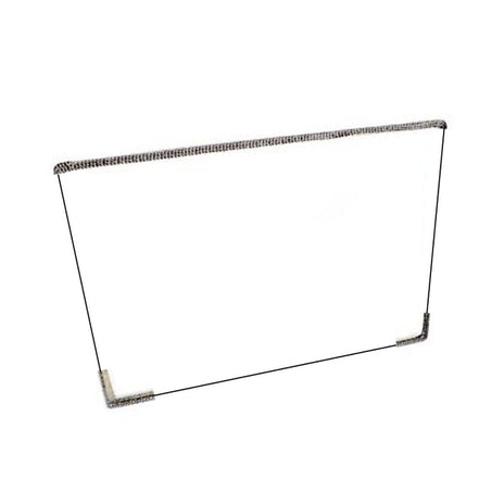 9 3/4" x 17 3/32" 5mm ROBAX GLASS WITH GASKET