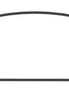 16 3/4" W x 9 5/8" H x 10 3/4" H Arched Glass with Gasket