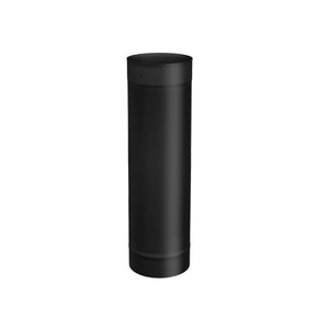 BLACK SINGLE WALL PIPE - 8"Ø X 24"L