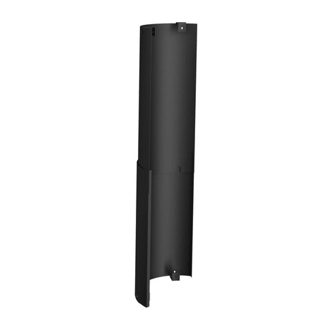 8" X 14"-22" APPROVED TELESCOPIC SBIHA SHIELD SINGLE WALL BLACK PIPE
