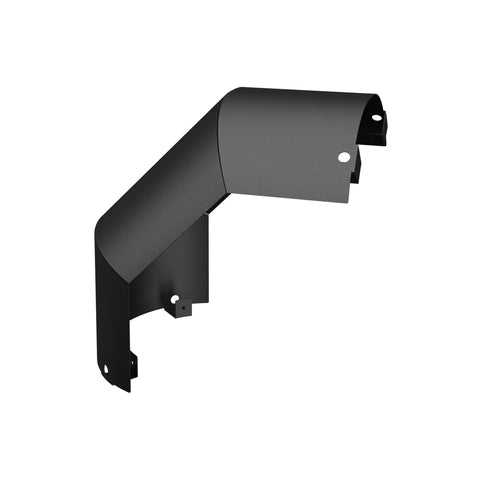 90° ELBOW APPROVED SBIHA SHIELD SINGLE WALL BLACK PIPE - 6