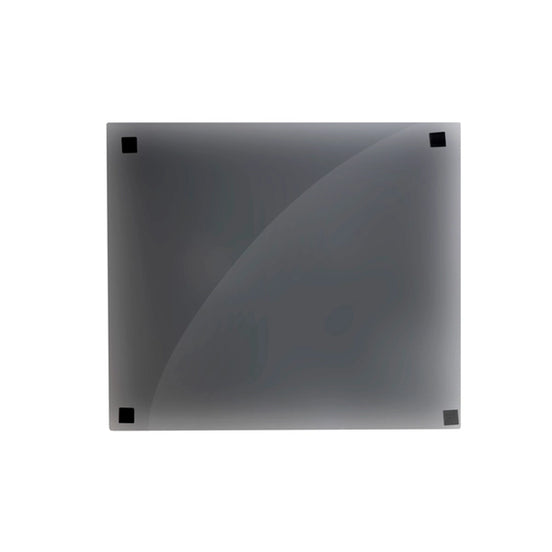 1/4" x 14 7/8" x 17 1/8" GREY TINTED TEMPERED GLASS