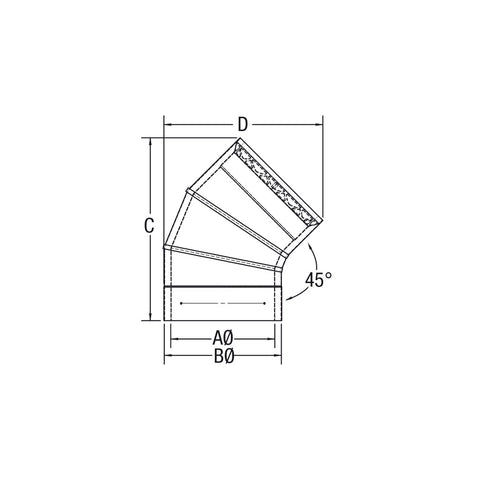 45° ELBOW 6