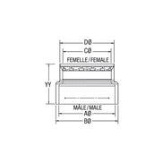 RÉDUCTEUR VORTEX À DOUBLE PAROI 7