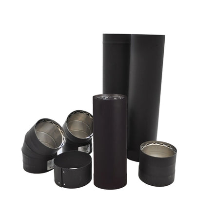 6" TO-THE-WALL DOUBLE WALL PIPE KIT