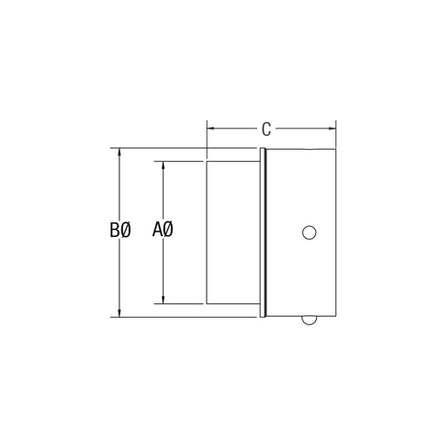 3" PELLET STOVE BLACK ADAPTER