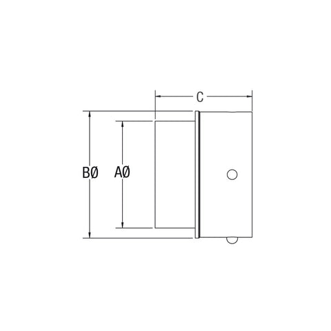 ADAPTATEUR NOIR POUR POÊLE À GRANULÉS 4" 