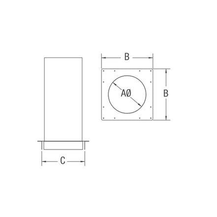 3" PELLET ATTIC INSULATION SHIELD