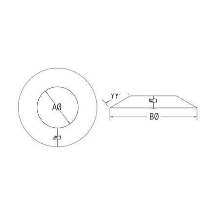4" PELLET STORM COLLAR