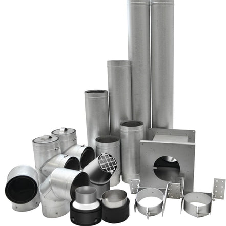 4" VORTEX PELLET VENT BASEMENT KIT