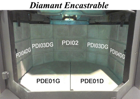 NORDICA - FLOOR REFRACTORY PANEL PDE01D