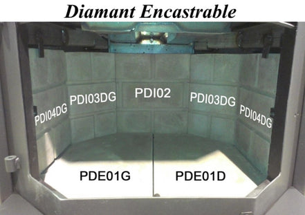 NORDICA - FLOOR REFRACTORY PANEL PDE01G